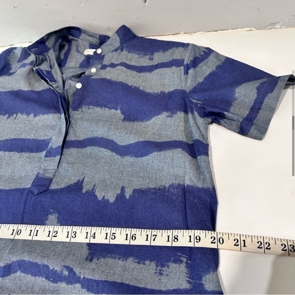 Ann Mashburn Blue and Gray Dress - Picture 9 of 12